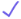 ✓